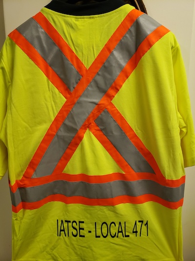 I.A.T.S.E. Local 471 CSA Safety Shirt 32.00$